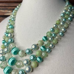 3/$30 Vintage Three Strand Necklace